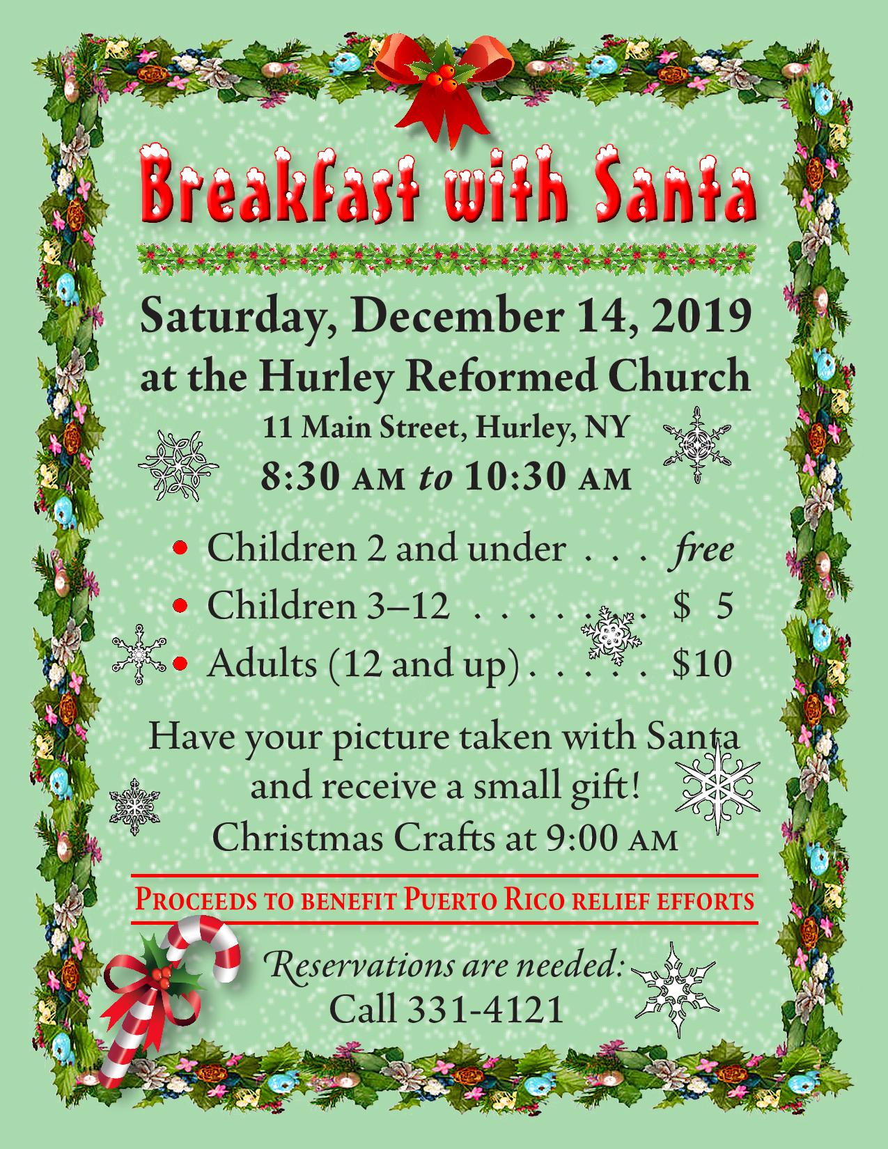 breakfast with santa